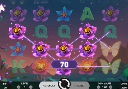 Автомат Butterfly Staxx - выигрышная комбинация символов Выигрышная комбинация символов в автомате Butterfly Staxx