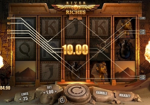 Автомат River of Riches - выигрышная комбинация символов Выигрышная комбинация символов в автомате River of Riches