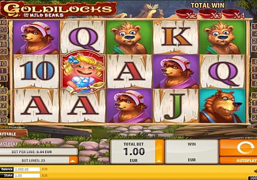 Игровой автомат Goldilocks - призовая комбинация символов Призовая комбинация символов в игровом автомате Goldilocks