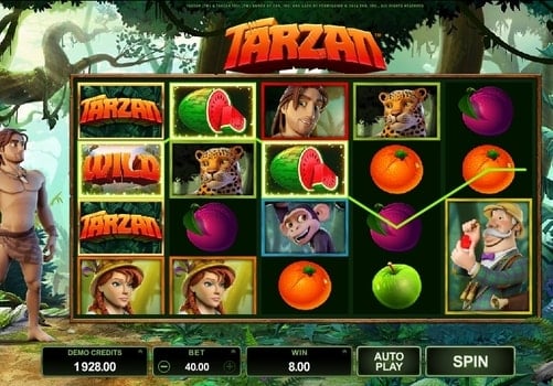 Игровые автоматы онлайн с выводом денег - Tarzan Игровые автоматы онлайн с выводом денег - Tarzan