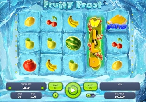 Игровые автоматы с выводом денег — Fruity Frost Игровые автоматы с выводом денег — Fruity Frost